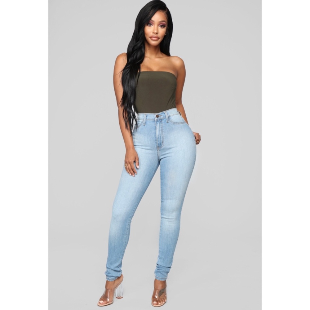 Classic High Waist Skinny Jeans FashionNova